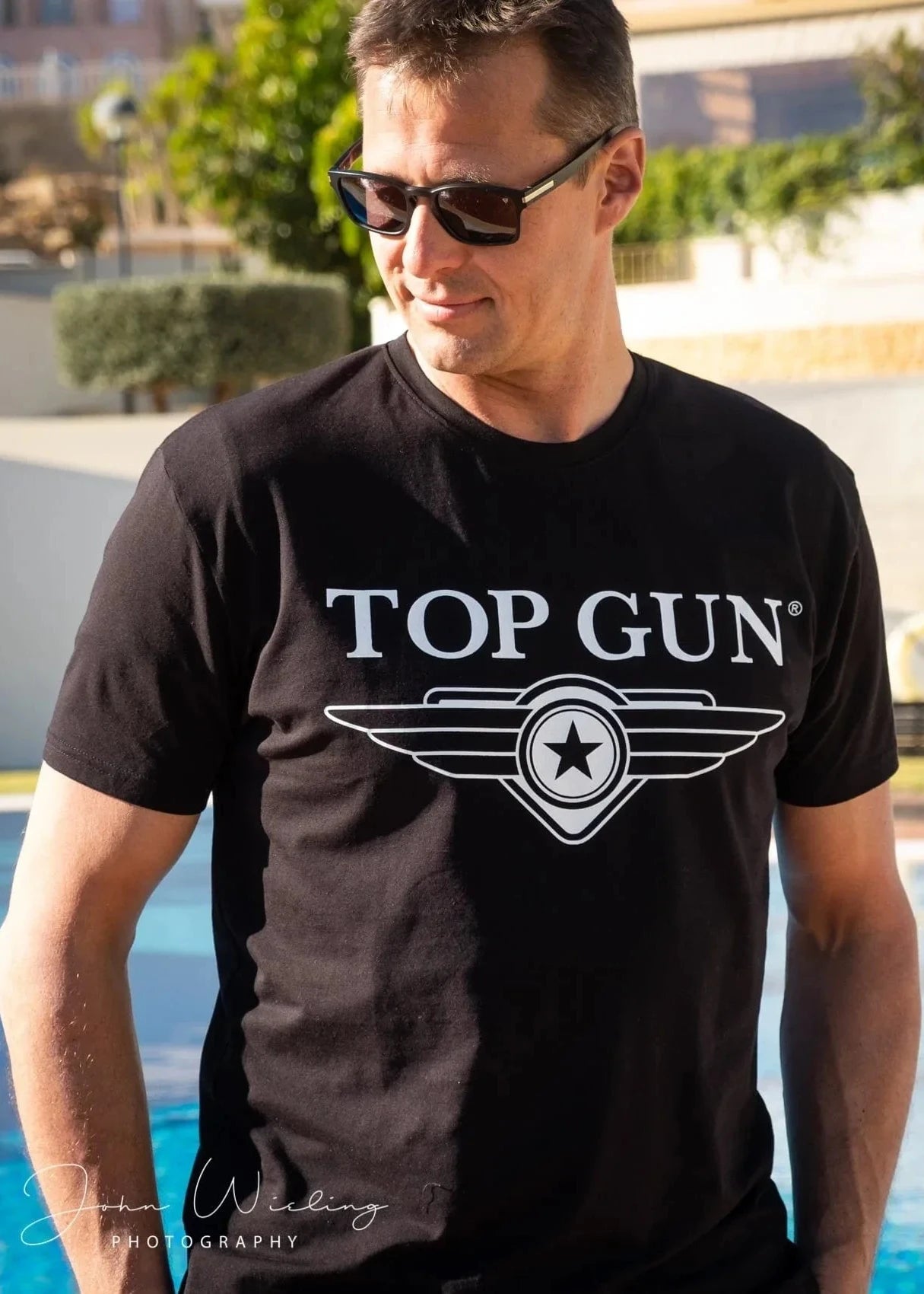 Wirvelvind "Cloudy" T-shirt, svart