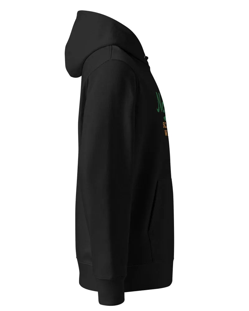 Wirvelvind Ekologisk Hoodie – Skandinavisk Wilderness, Svart