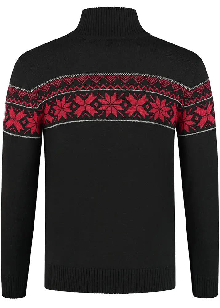 Wirvelvind Nordic Herrtröja Ullgenser, Svart