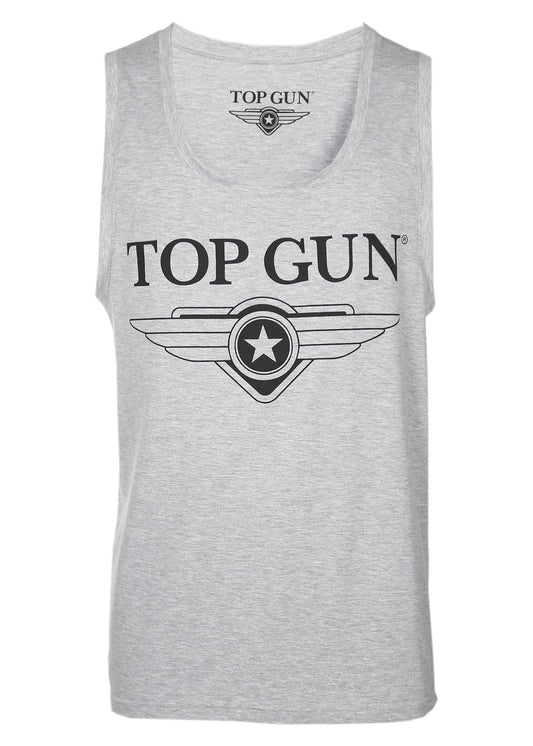 Wirvelvind "Truck" Ärmlös t-shirt, Grå