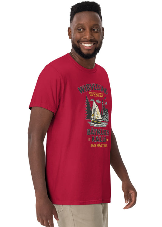 Wirvelvind röd t-shirt | Båtkusten kallar – Jag måste