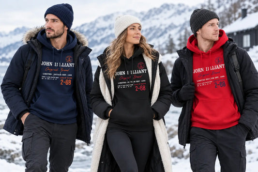 Outfitidéer med nordisk huvtröja för kalla dagar