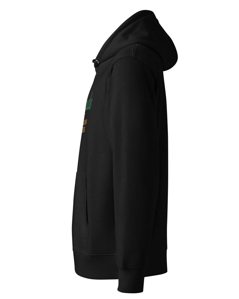Ekologisk Hoodie – Skandinavisk Wilderness Svart