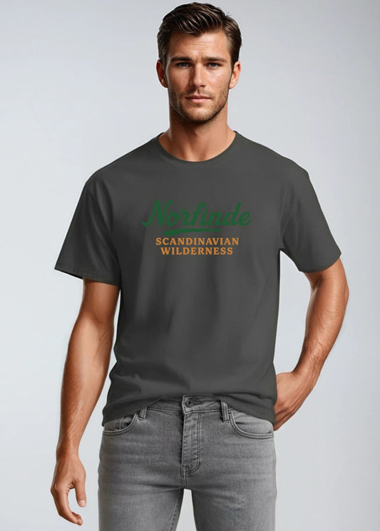 Norfinde Faded T-shirt – Skandinavisk Wilderness Svart