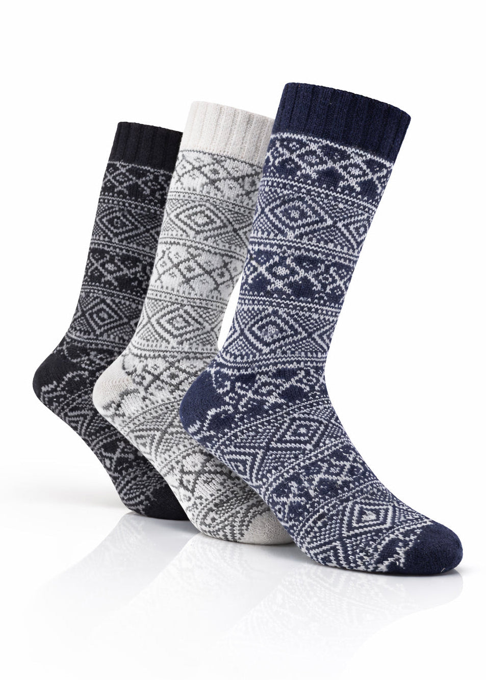 Wirvelvind Ullstrumpor 3-pack – Värmande Klassiker i Norsk Stil