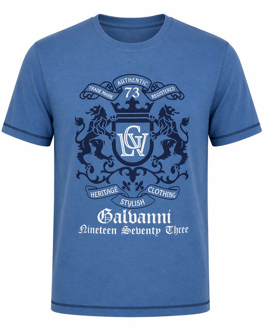 Wirvelvind Heritage T-shirt, blå