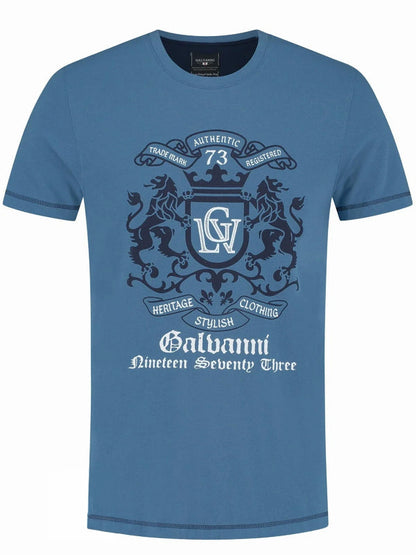 Wirvelvind Heritage T-shirt, blå