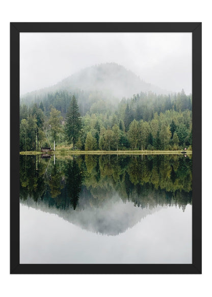 Wirvelvind Morgondimma över Ärtrikstjärn