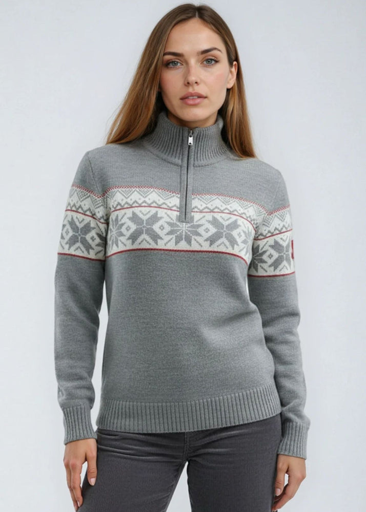 Wirvelvind Nordic Damtröja Sollefteå, Grå