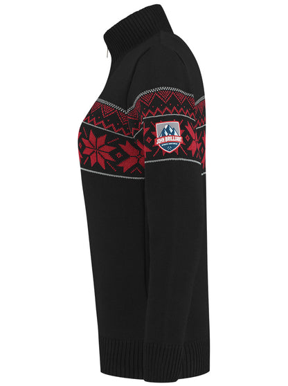 Wirvelvind Nordic Damtröja Ullgenser, Svart