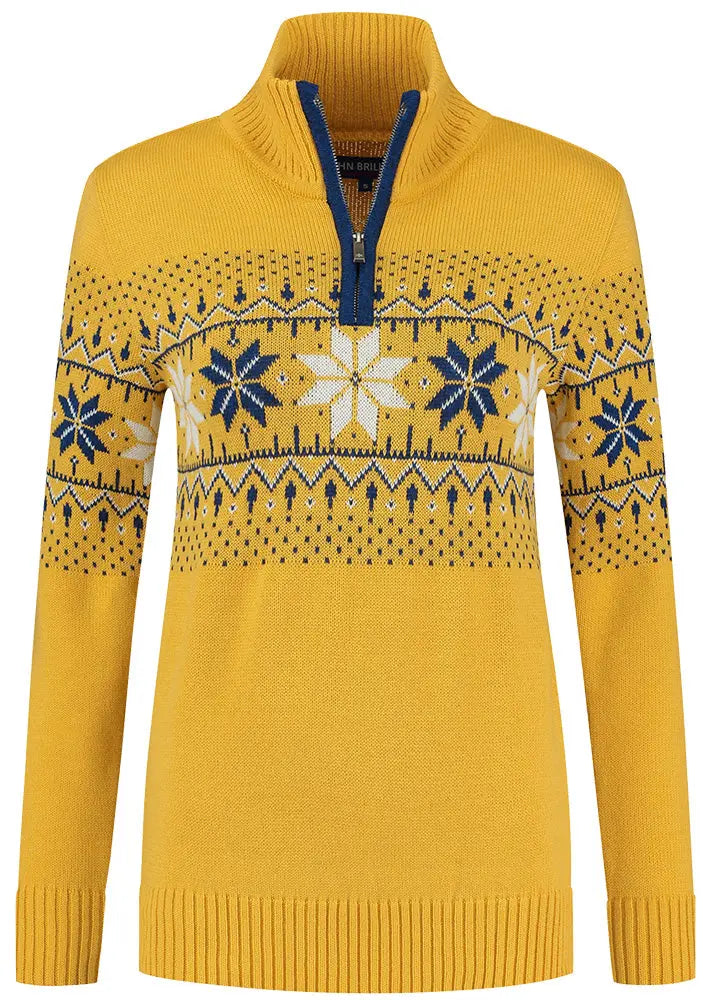 Wirvelvind Nordic Damtröja Ärtrik, Gul