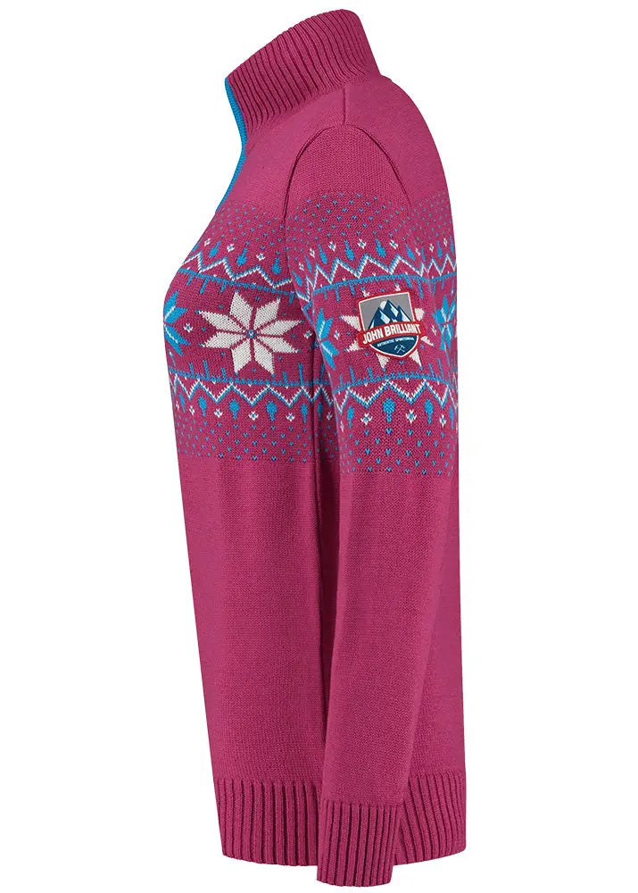 Wirvelvind Nordic Damtröja Ärtrik, Rosa