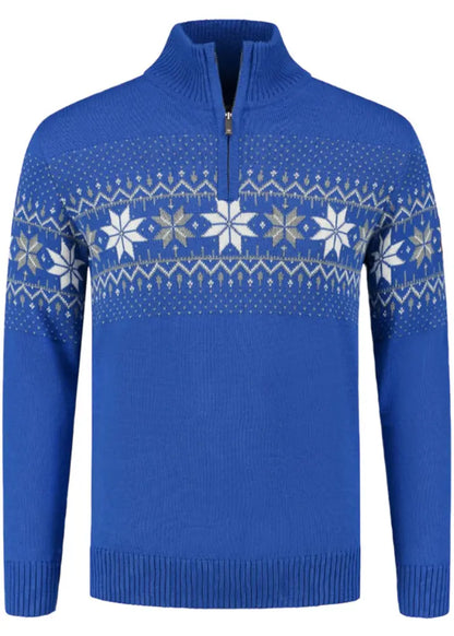 Wirvelvind Nordic Herrtröja Merino, Kobolt