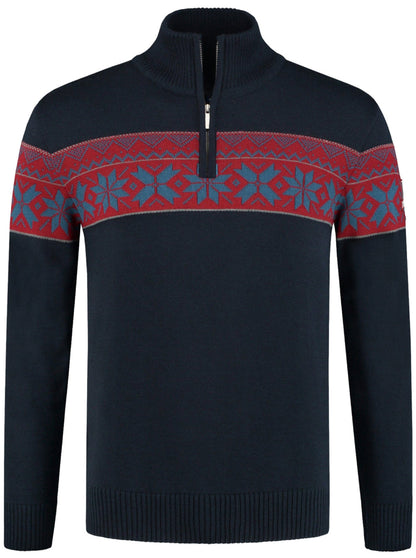 Wirvelvind Nordic Herrtröja Ullgenser, Mörkblå