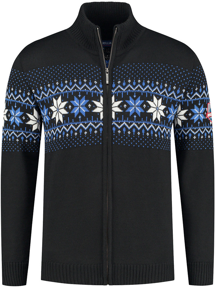 Wirvelvind Norsk Herrkofta Merino, Svart