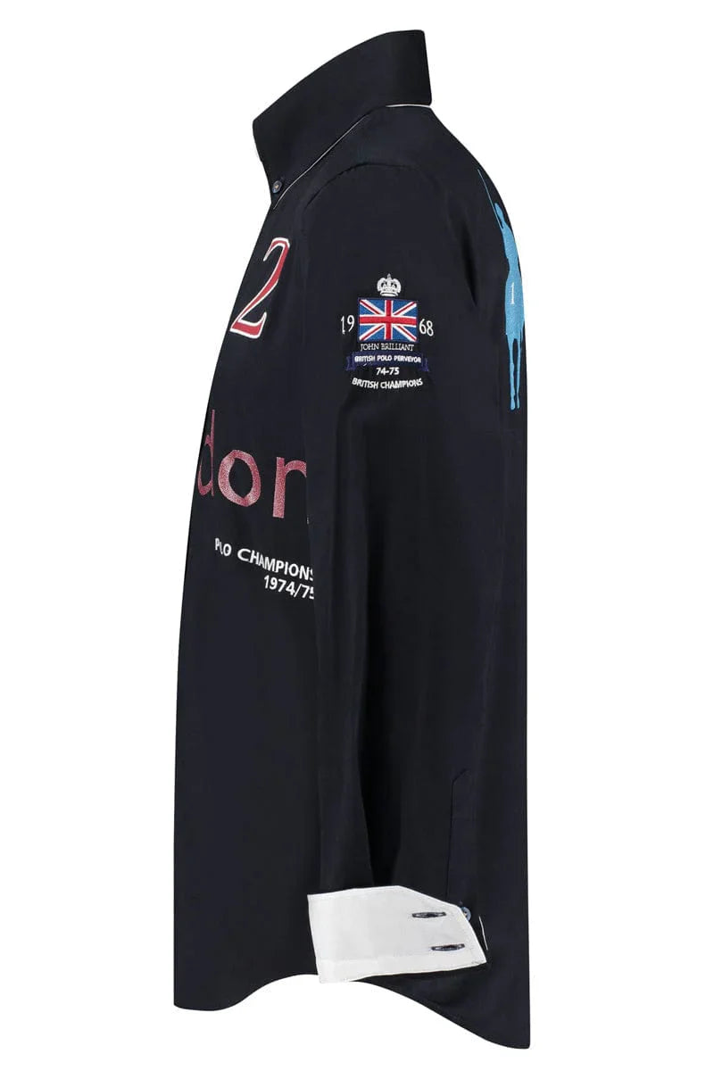 Wirvelvind Polosport London Shirt (Mörkblå)