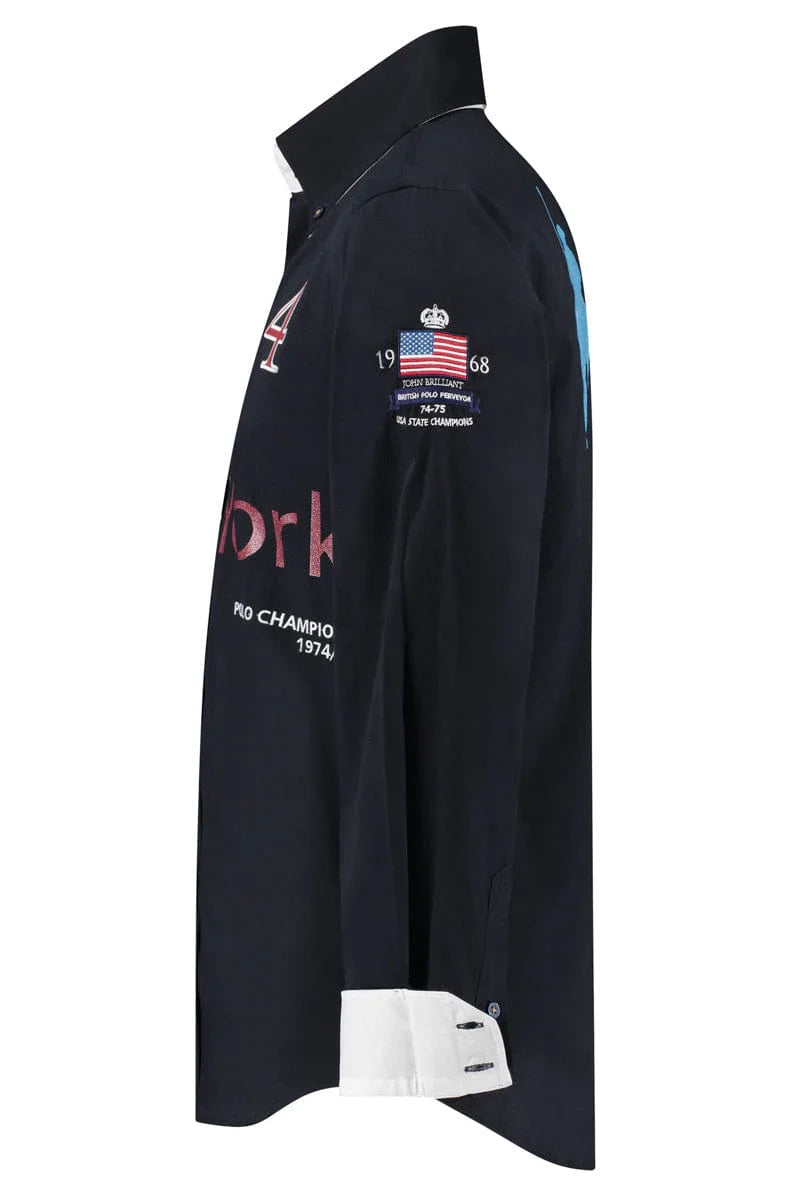 Wirvelvind Polosport New York Shirt (Mörkblå)