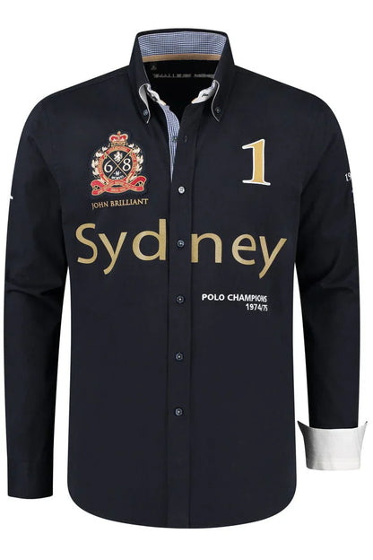 Wirvelvind Polosport Sydney Shirt (Mörkblå)