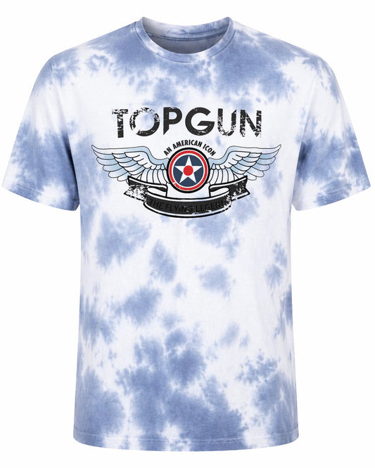 Wirvelvind T-Shirt "American Icon" kamouflage, marinblå