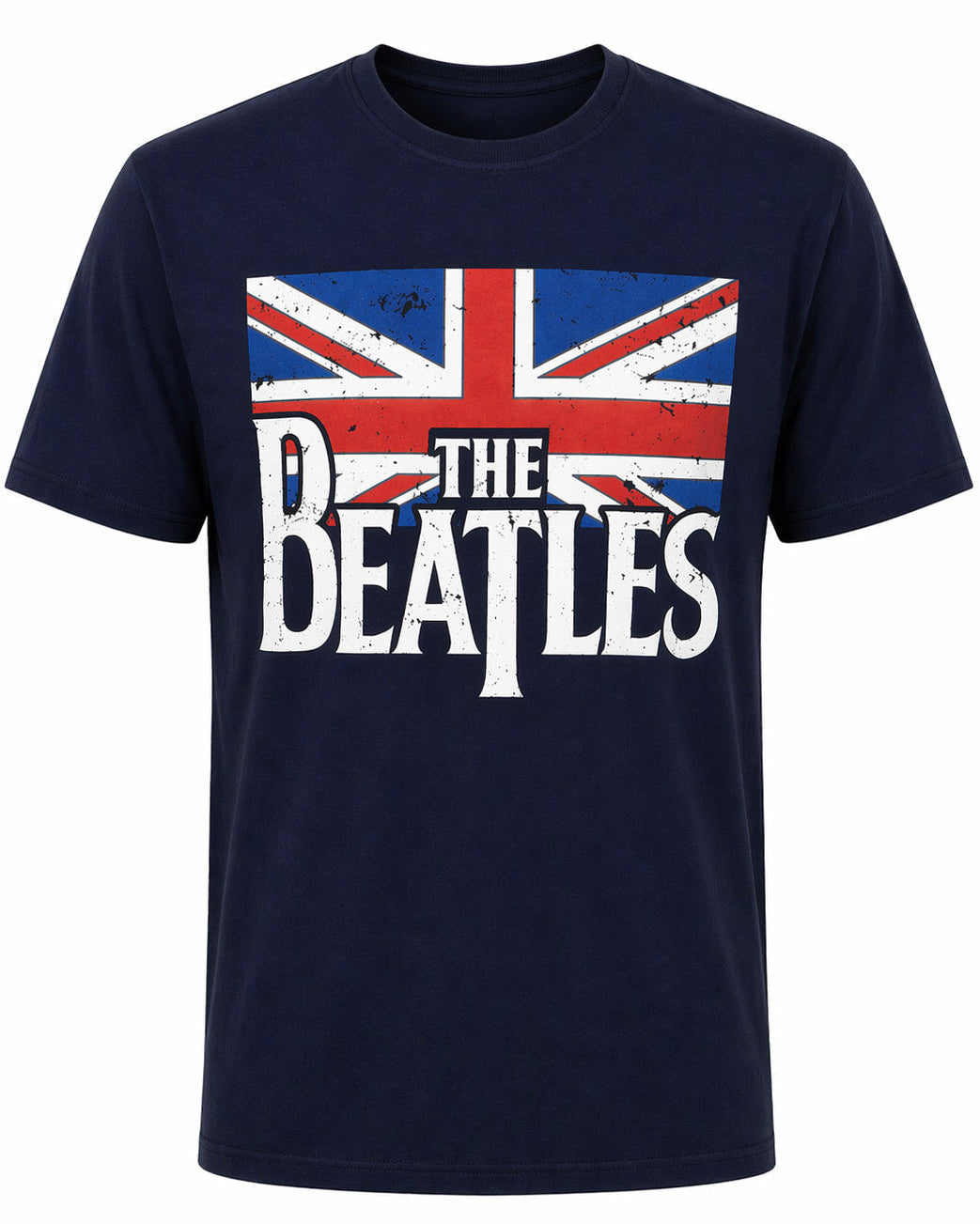 Wirvelvind T-shirt Beatles "Vintage Flag" blå