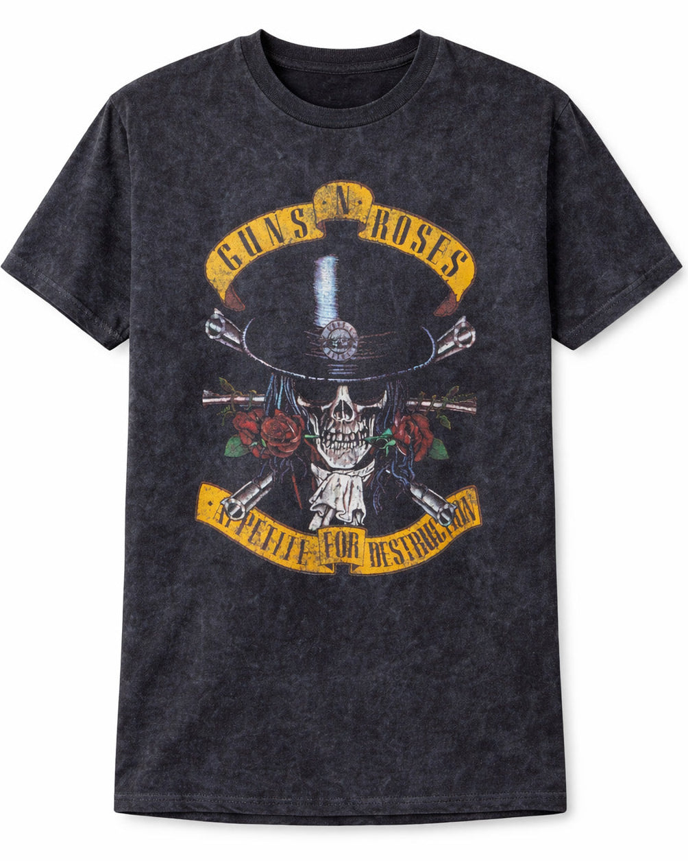 Wirvelvind T-shirt Guns 'N Roses "Appetite For Destruction" Dip Dye
