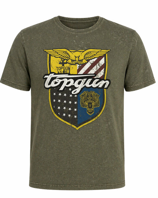 Wirvelvind T-shirt “Insignia” grön