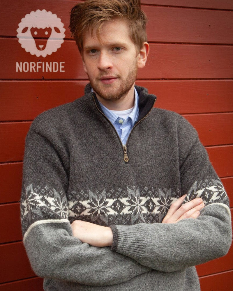 Wirvelvind Tröja gjord av 100% ren ny norsk ull
