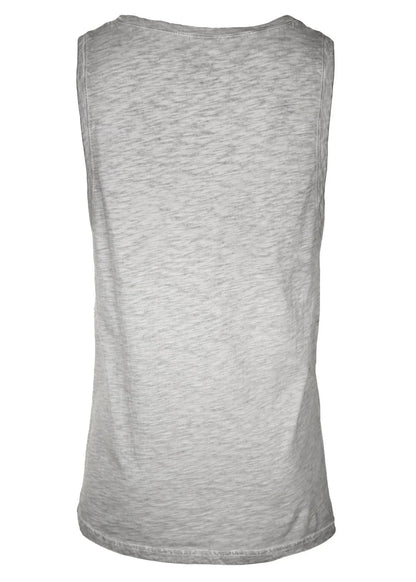 Wirvelvind "Truck" Ärmlös t-shirt, Grå fläckig