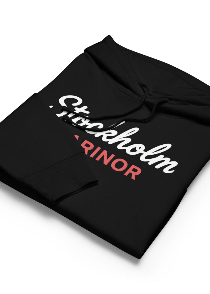 Anne Hill Stockholm Marinor – Ekologisk hoodie dam svart