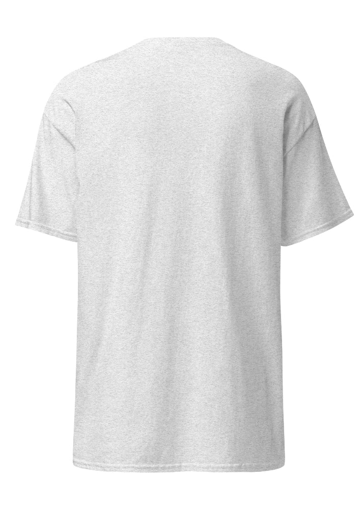 Herr T-shirt Ash Grey med John Brilliant Original Brand-tryck