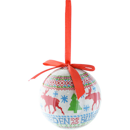 ulkula stickat mönster med älgar 75 mm – i presentförpackning